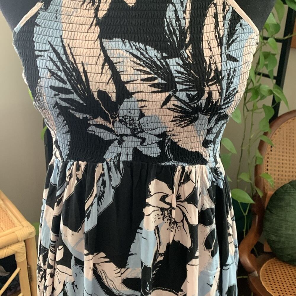 Free People Intimately Heat Wave Tropical Combo Floral Boho Hippie Dress - Picture 4 of 7